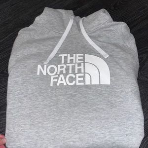 Women’s Gray North Face Hoodie